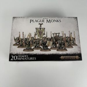 Warhammer Age of‎ Sigmar: Skaven - Plague Monks GWS 90-12 NIB